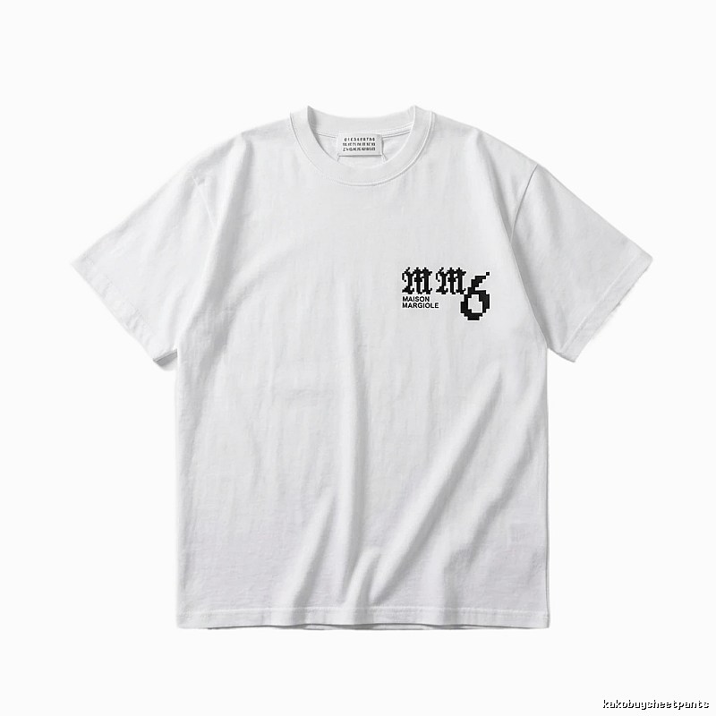 Maison Margiela simple-style white T-shirt