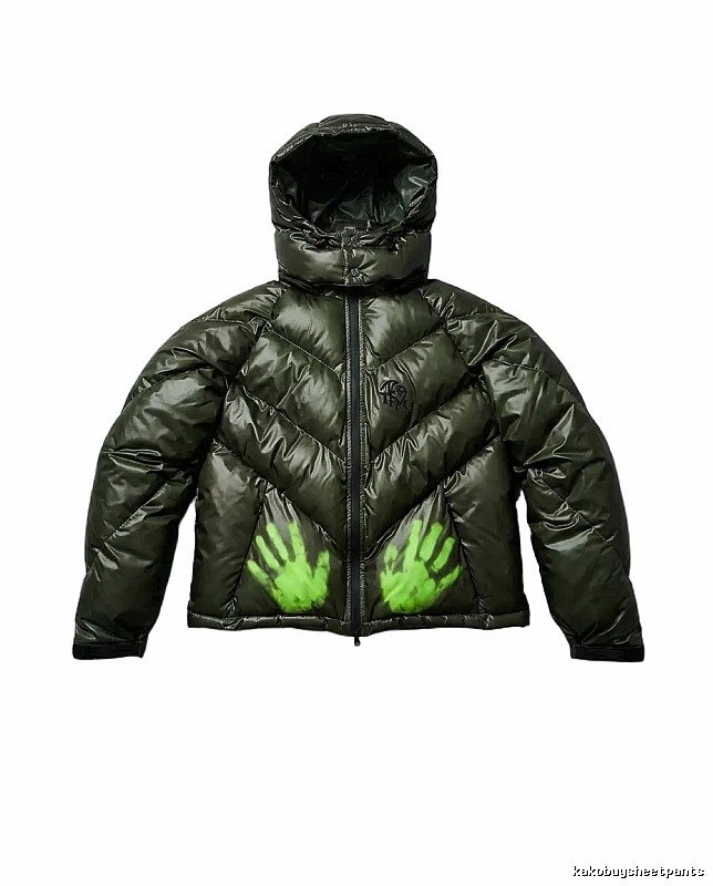 Mertra trendy brand luminous green down jacket