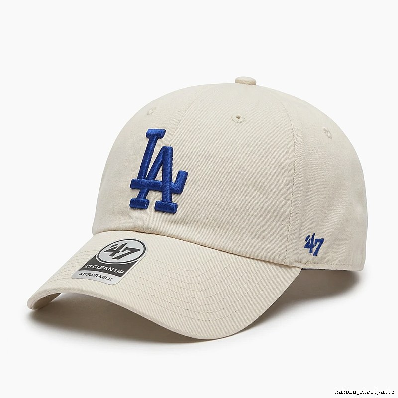 MLB baseball style white baseball cap