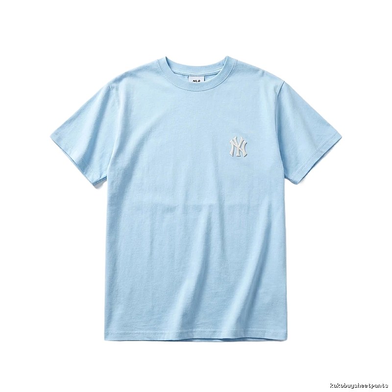 MLB Classic Simple Style Light Blue T-shirt