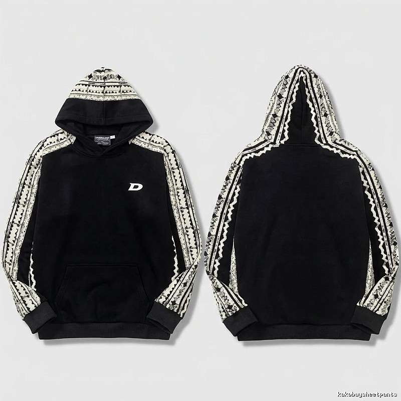 MLB retro style black hoodie