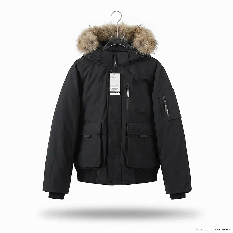 MLB Workwear Style Black Down Jacket