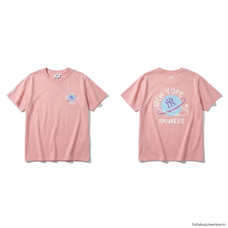 MLB Yankees pink T-shirts