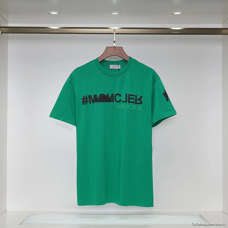 Moncler Grenoble Trendy Green Short-sleeve T-shirt