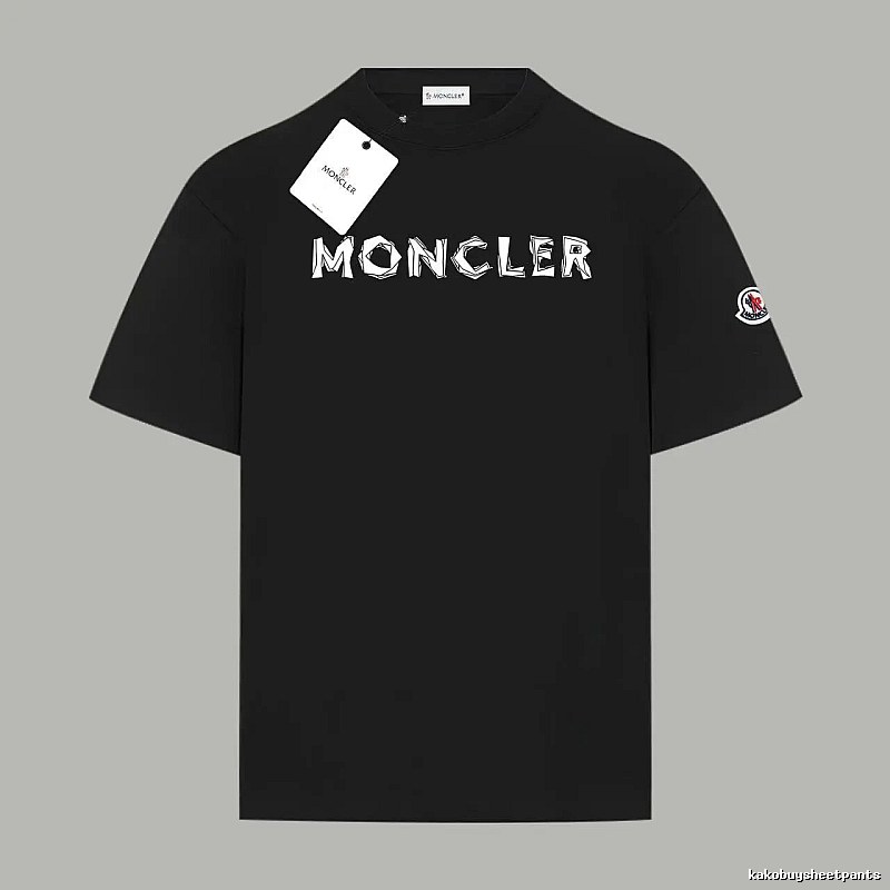 Moncler trendy and cool style black T-shirt