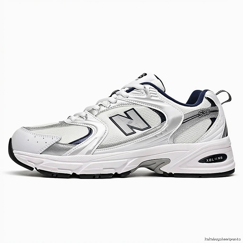 New Balance 530 retro style white shoes