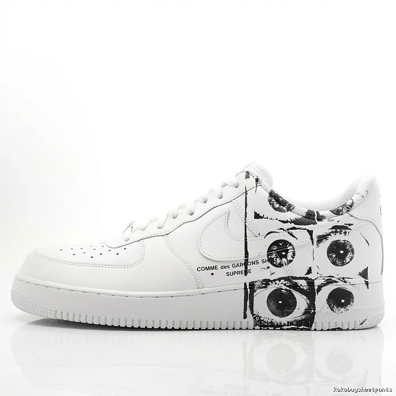 Nike Air Force 1 Dark Style White Shoes