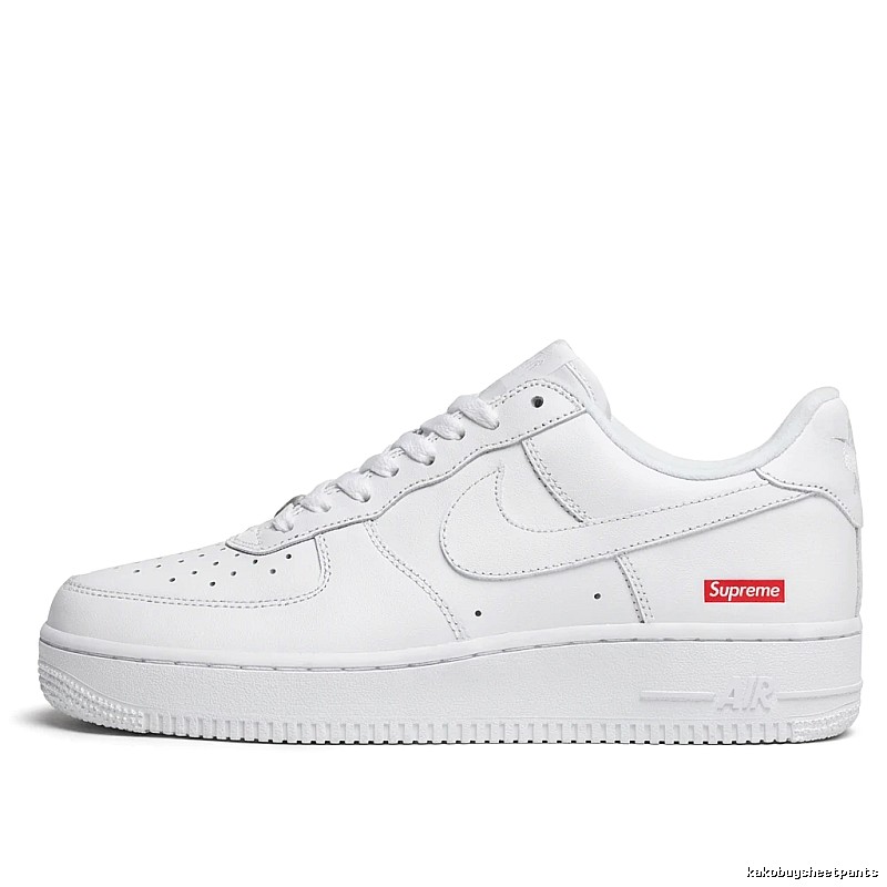 Nike Air Force 1 white trendy sneakers