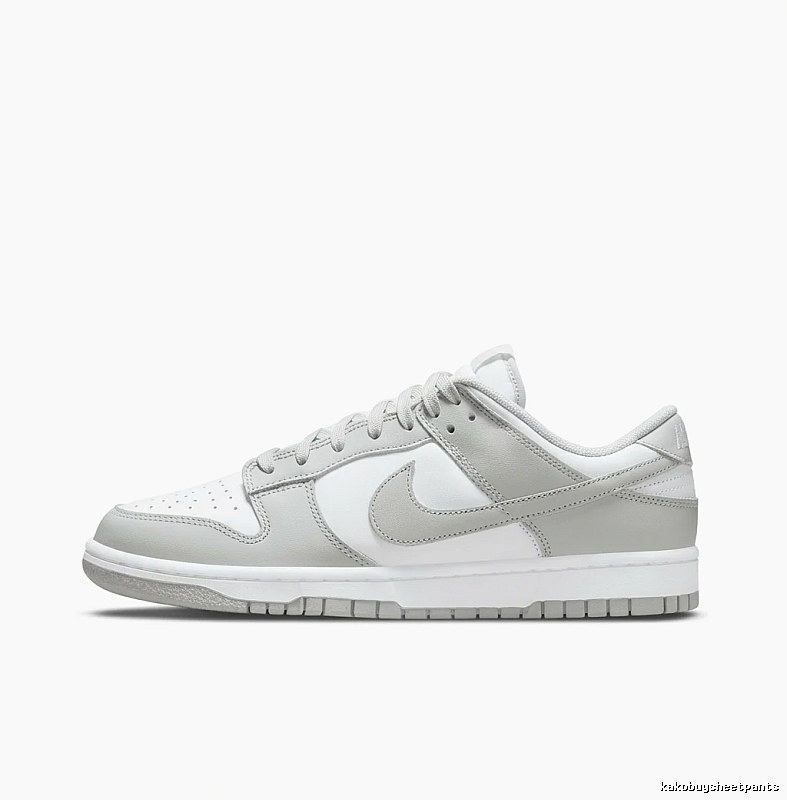 Nike Dunk simple style gray and white shoes