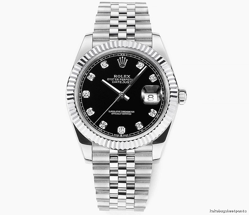 Occasion Rolex Datejust Automatic Watch - Silver And Black