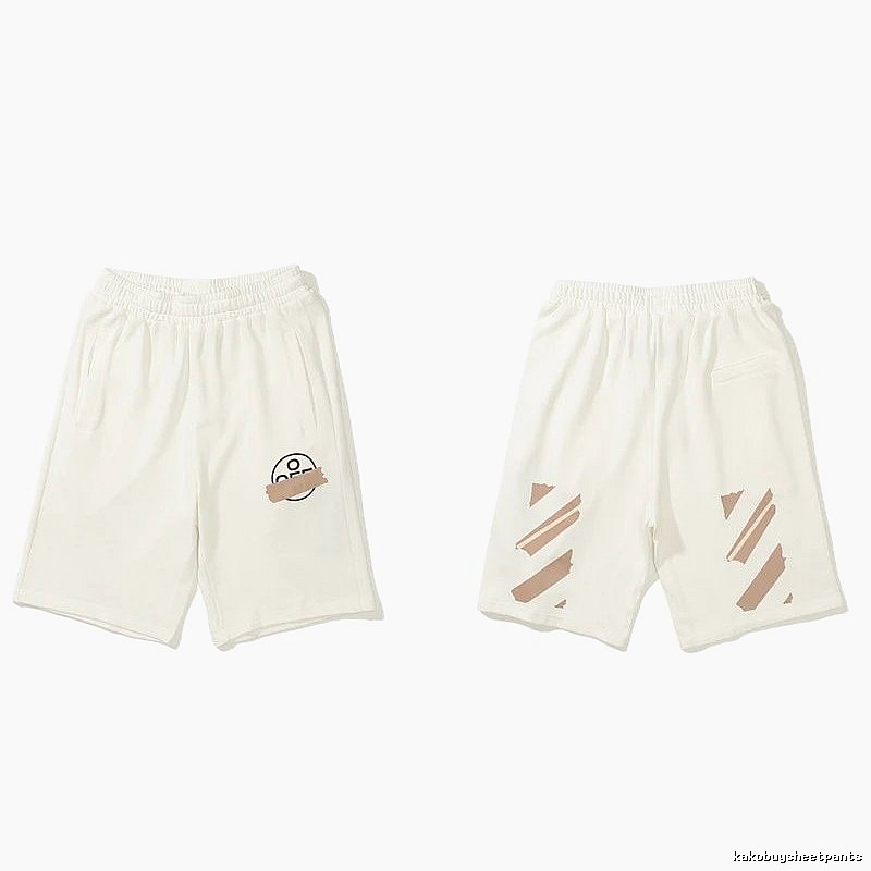 Off-White 103 Simple White Shorts