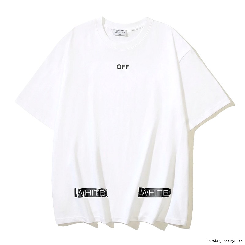 Off-White simple style white T-shirt