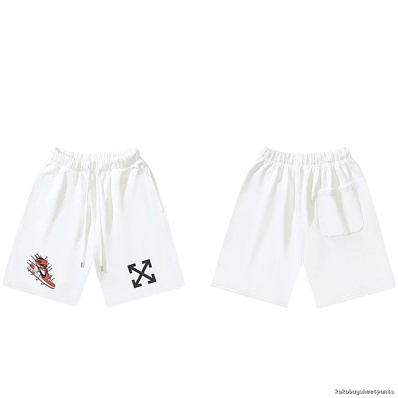 Off-White trendy and cool style white shorts