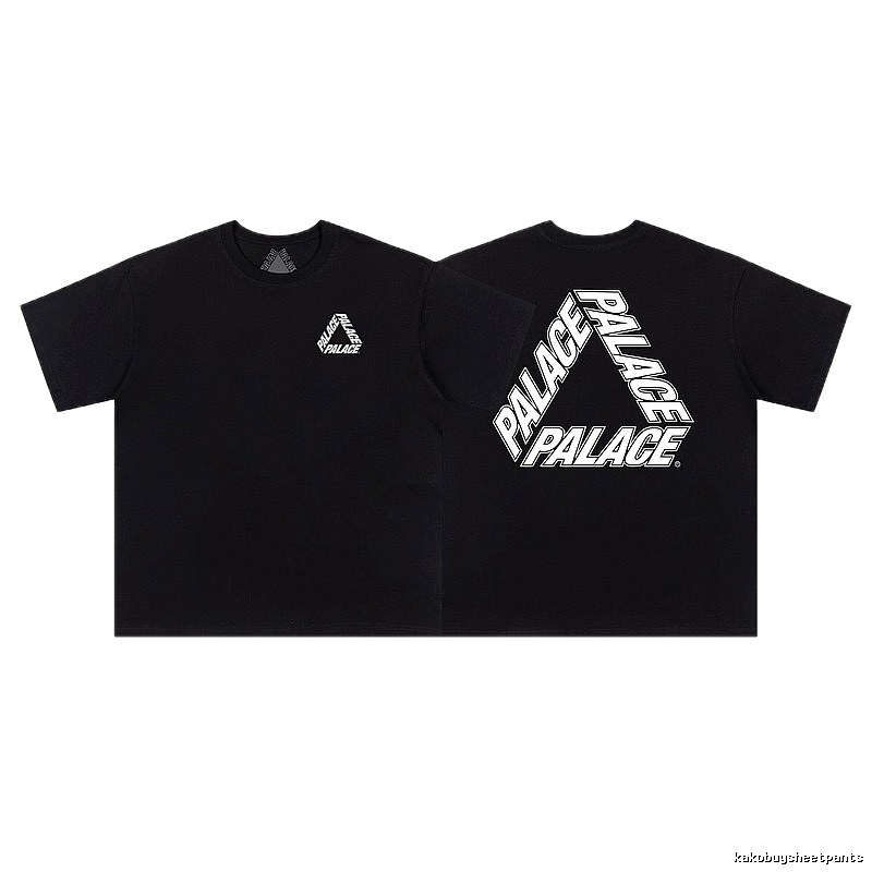 Palace Classic Triangular Street Style Black T-Shirt