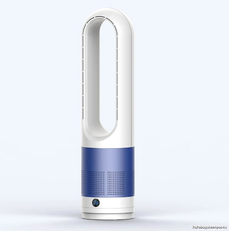 Quiet Room Bladeless Tower Fan 18-inch Single-cooling Version