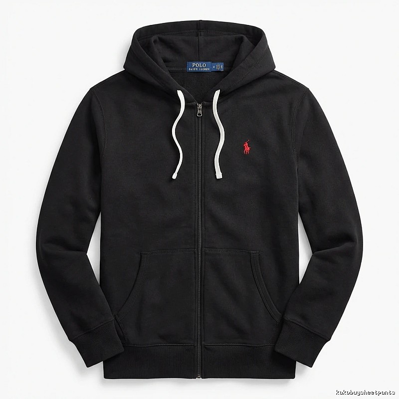 Ralph Lauren black casual style hoodie
