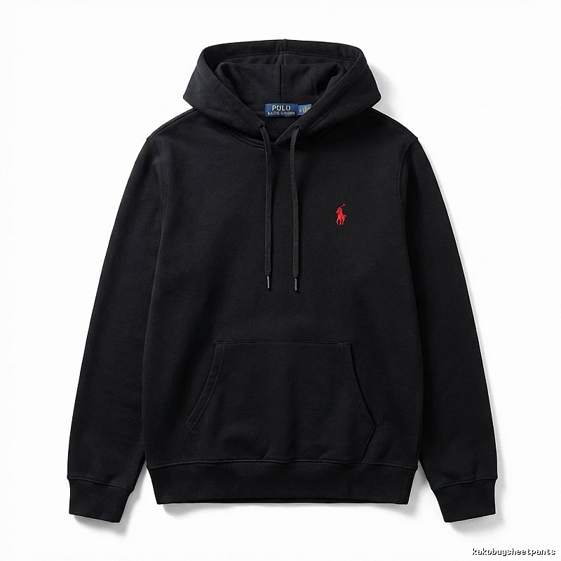 Ralph Lauren Polo hooded black sweatshirt