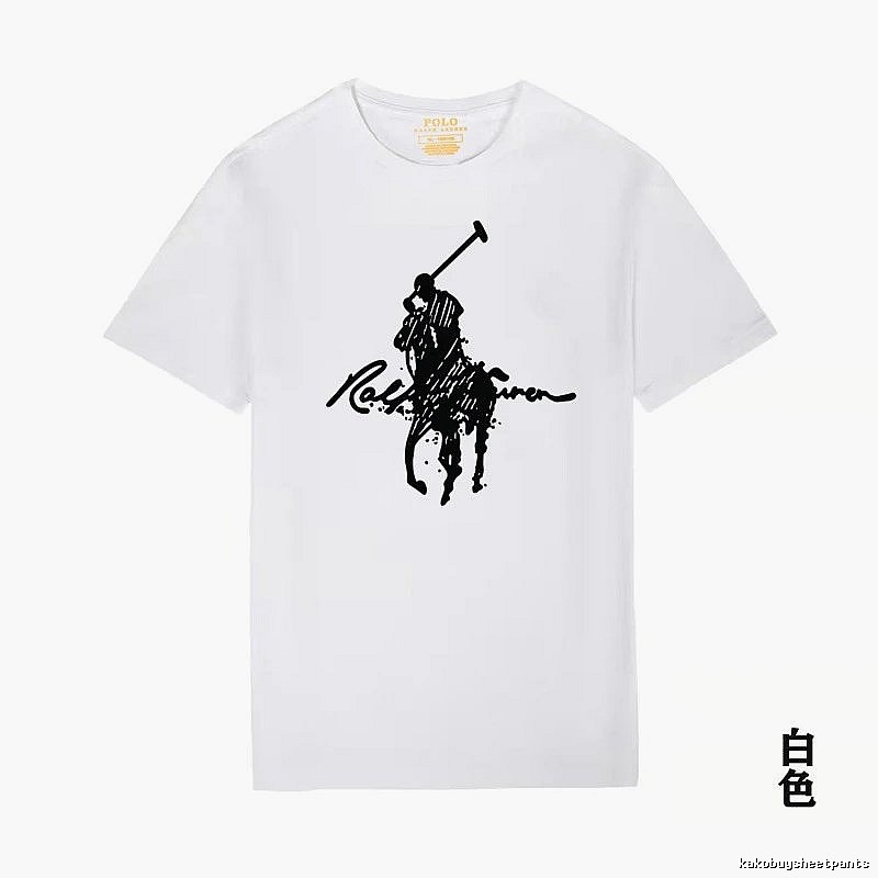 Ralph Lauren Polo-style white T-shirt