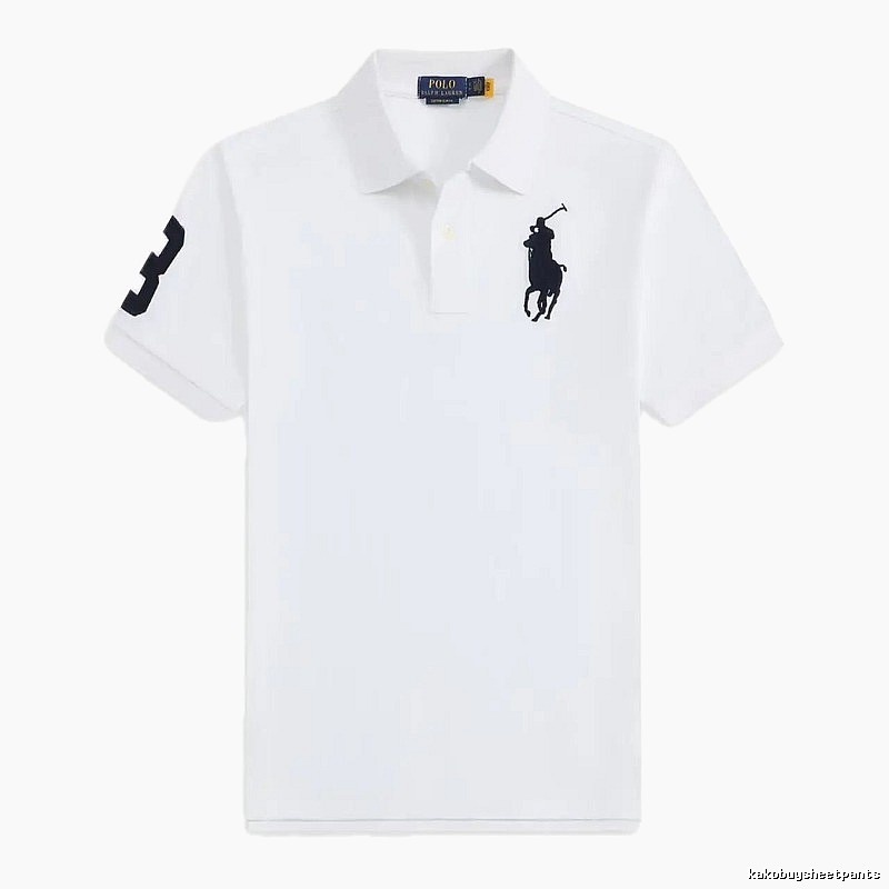 Ralph Lauren Polo White Minimalist Style T-shirt
