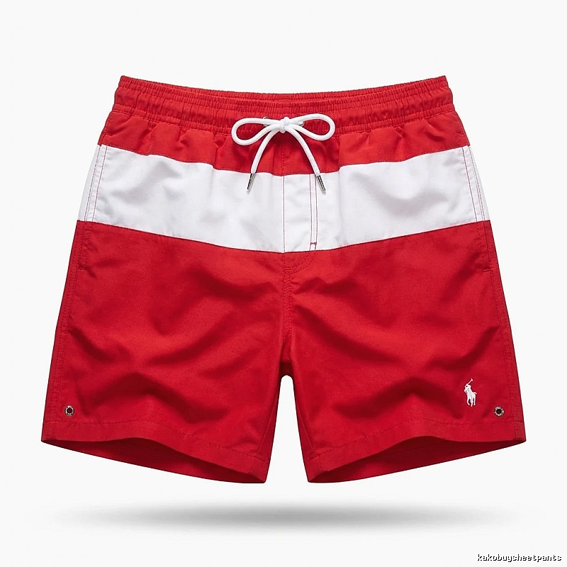 Ralph Lauren red and white color - block shorts