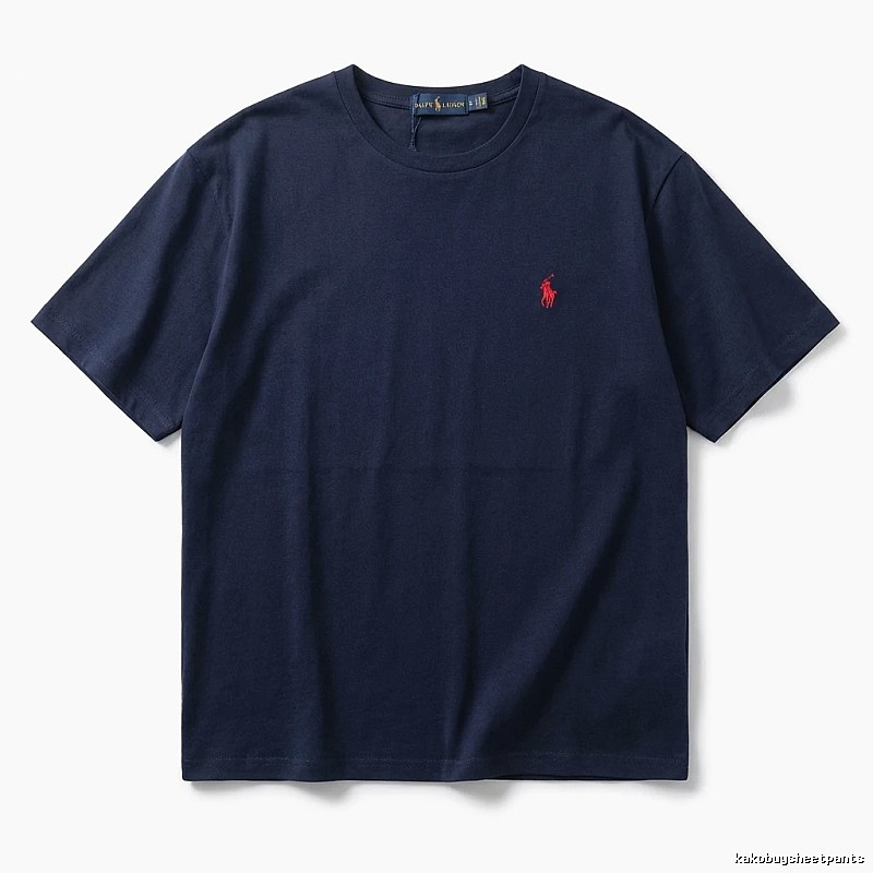 Ralph Lauren's classic and simple style black T-shirt