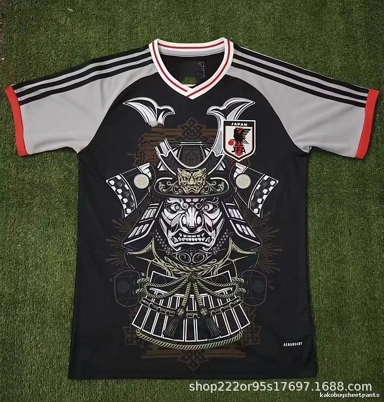 Real Madrid Black Dragon Soccer Jersey Clean Finish
