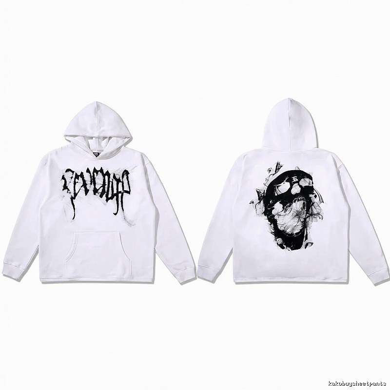 Revenge dark - style white hoodie