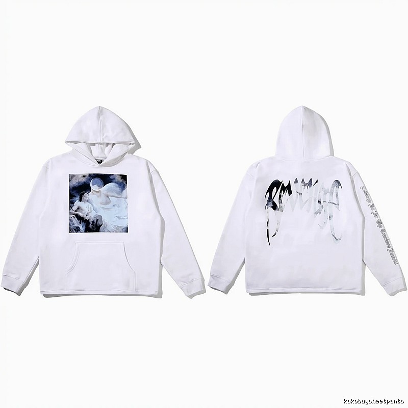 Revenge dark style white hoodie