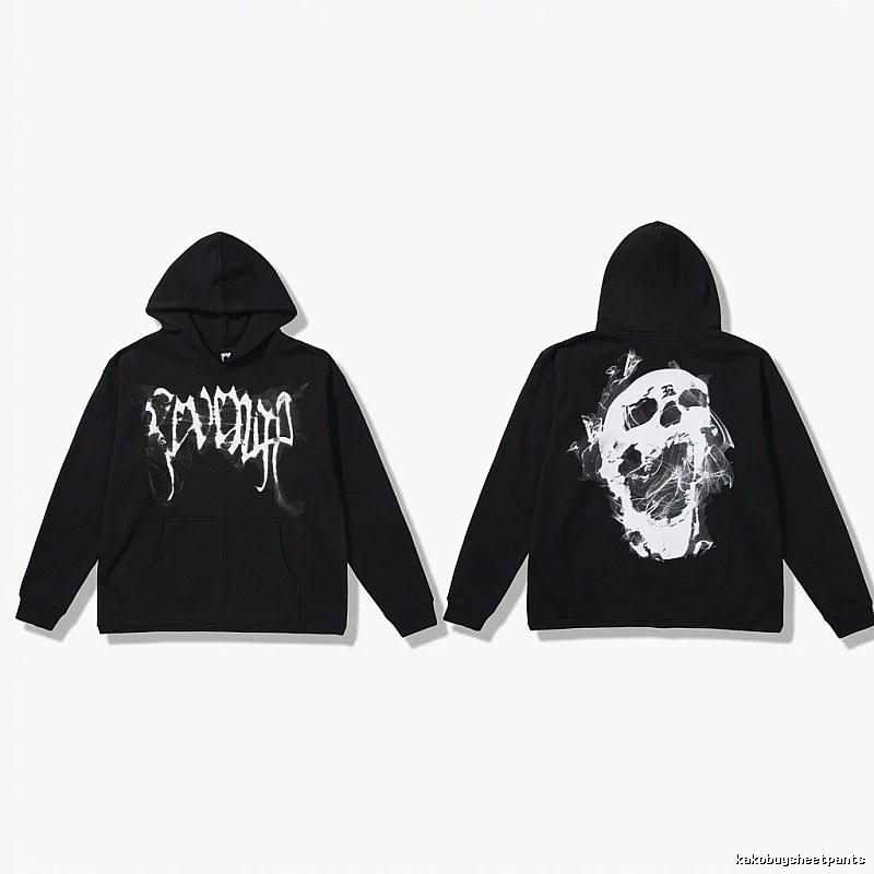 Revenge Skull Dark Style Hoodie