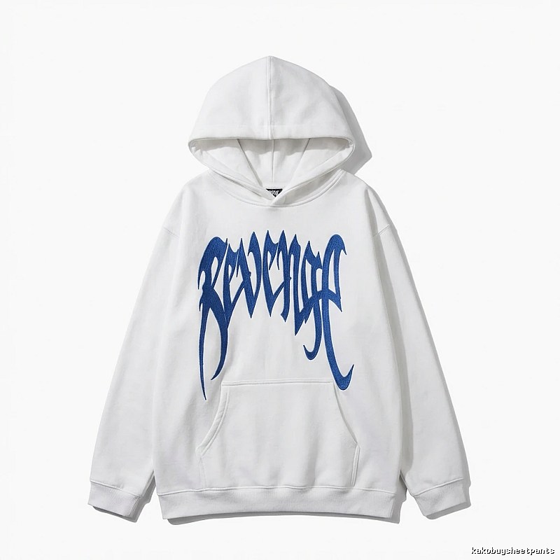 Revenge trendy and cool style white hoodie