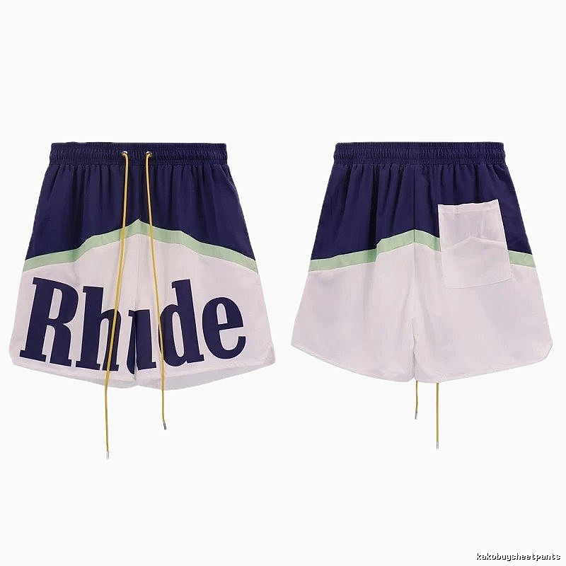 RHUDE Color-Block Sports Shorts