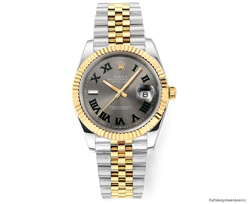 Rolex Outdoor Edit Two-Tone Datejust Watch in Silver And Gold
