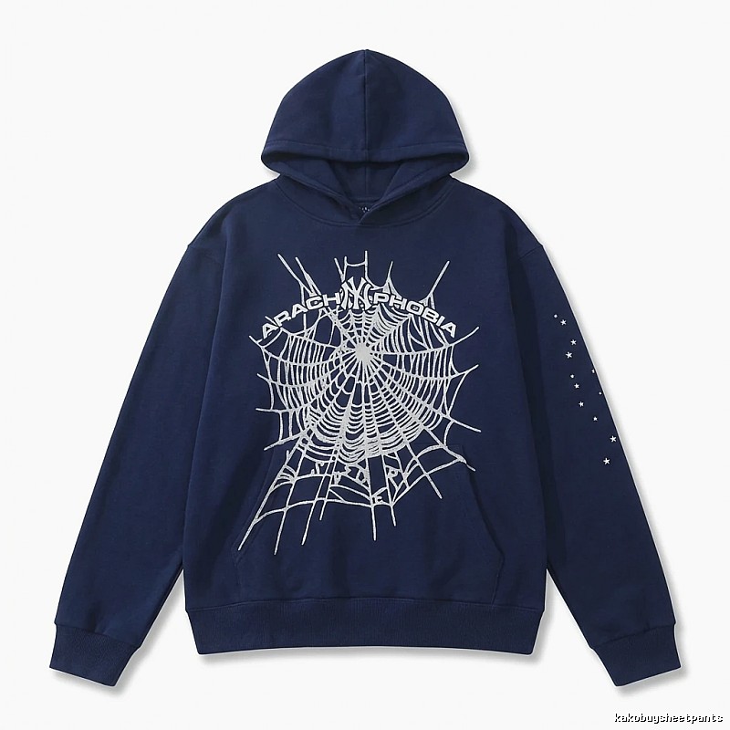 Sp5der cobweb - printed trendy brand sweatshirt