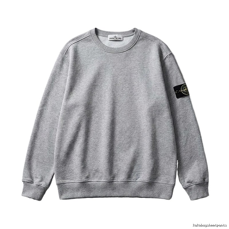 Stone Island basic grey sweatshirt