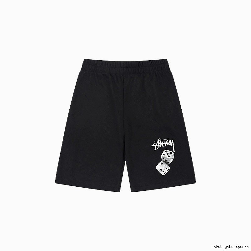 Stussy dice print style shorts
