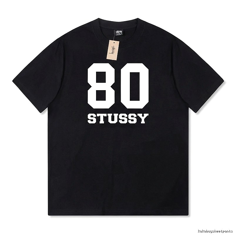Stussy digital style black T-shirt