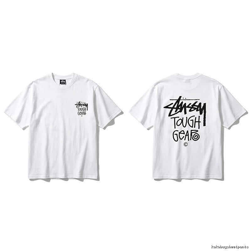 Stussy Graffiti Style White T-shirt