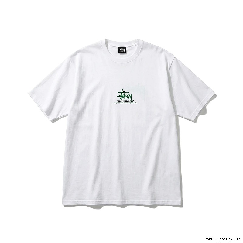 Stussy International Series Simple White T-shirt