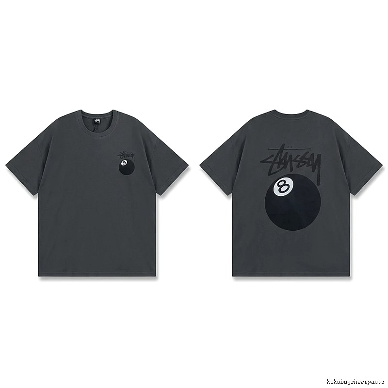 Stussy No.8 Retro Black T-shirt