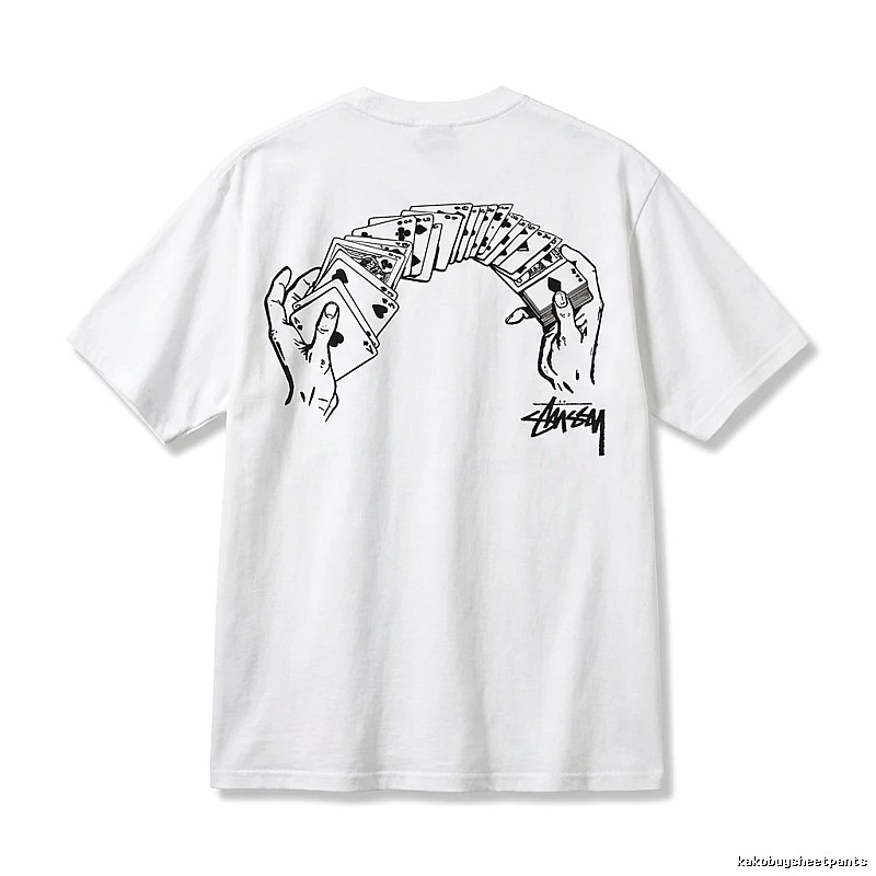 Stussy Poker Print Style T-shirt