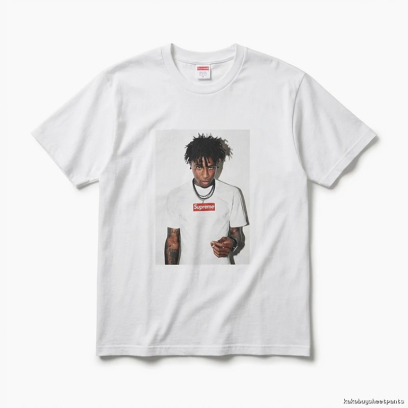 Supreme Portrait Style White T-shirt