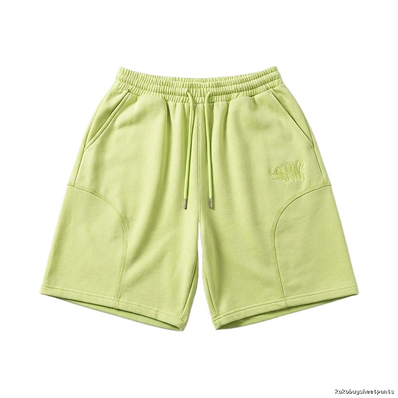 SynaWorld casual light green shorts