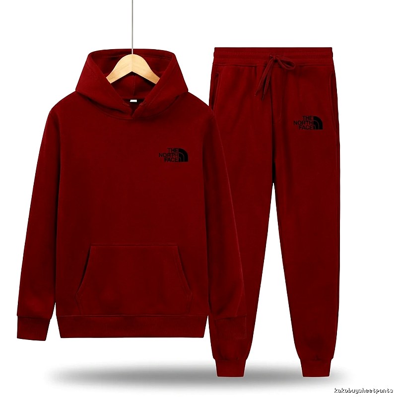 The North Face Casual Sportswear Set (Red)