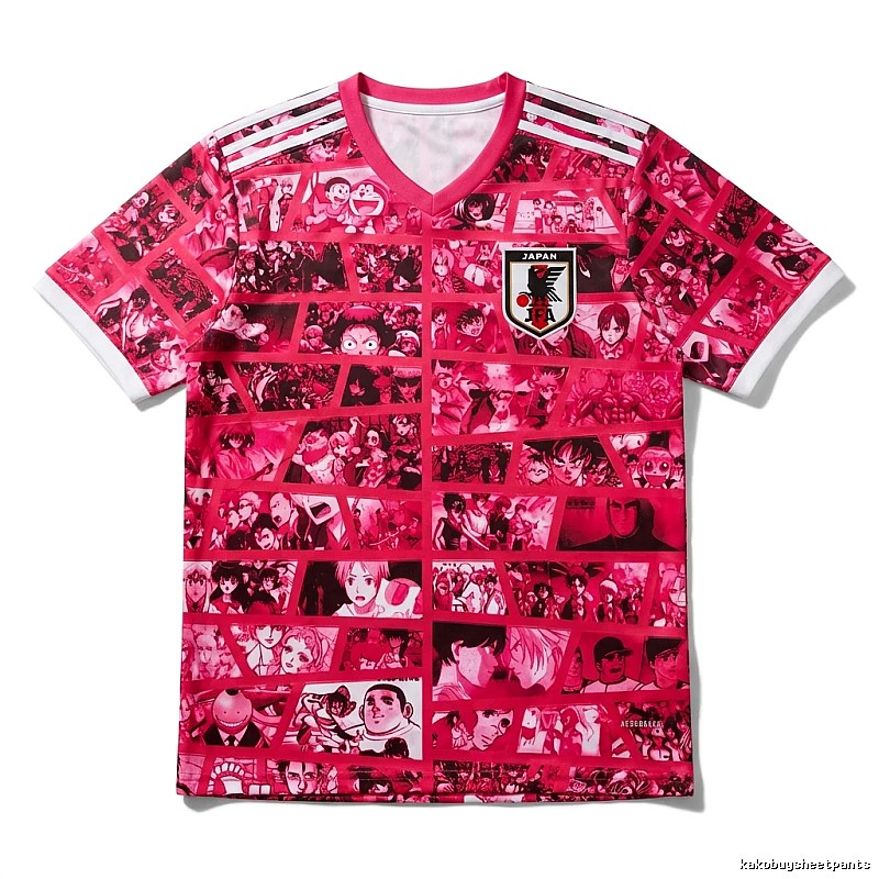 Tokyo Ghoul anime-style red short-sleeve