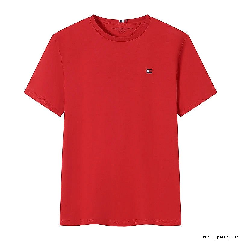 Tommy Hilfiger Red Logo T-Shirt Weekend Wear