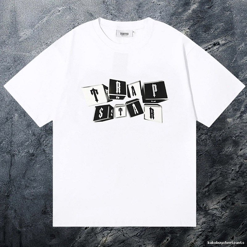Trapstar Easy Match Keys graphic T-shirt Black White Key for Leisure Wear