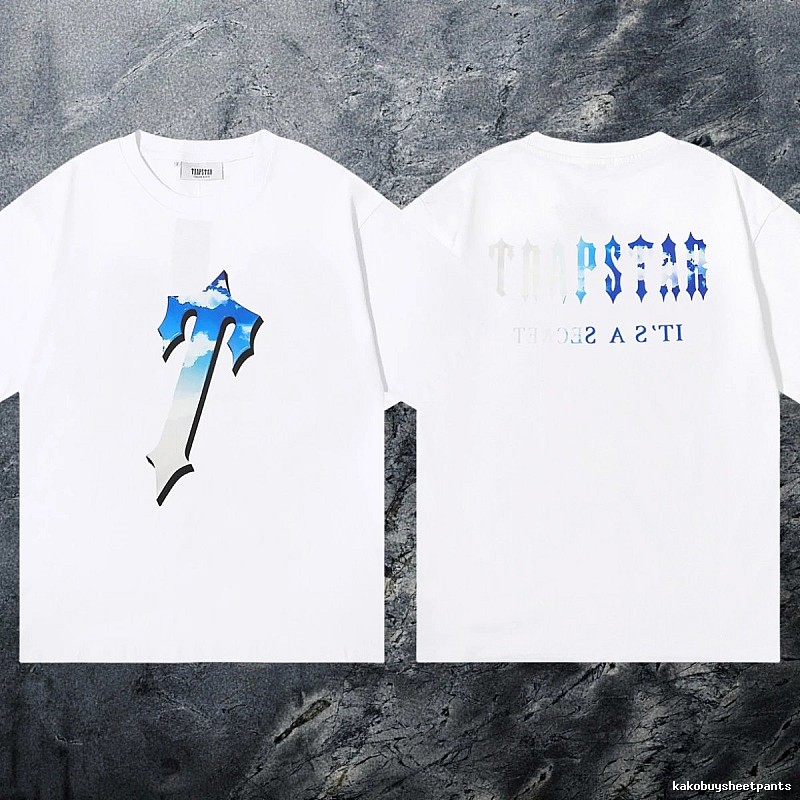 Trapstar Monogram Keys graphic T-shirt Black White Key for Casual Outfits
