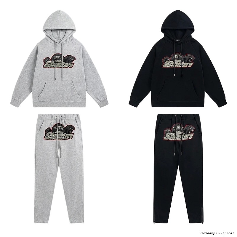 Trapstar sporty grey/black suit set