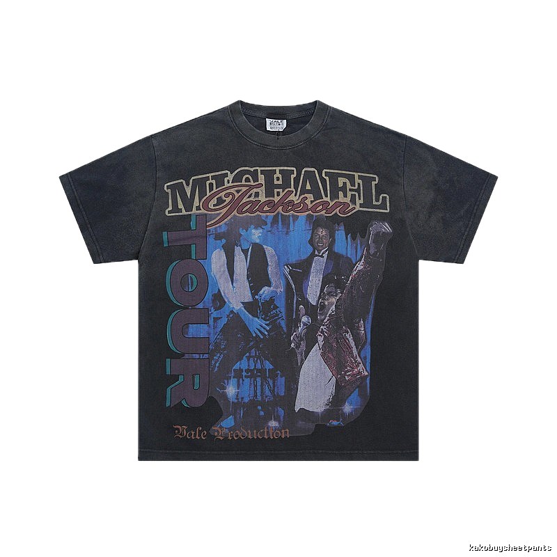 Valley Jackson Tour Vintage Style Charcoal Black T-Shirt