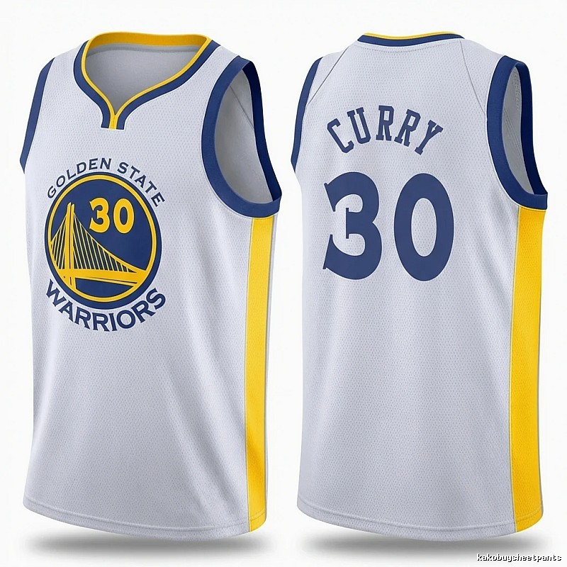 Warriors Curry No. 30 basketball jersey